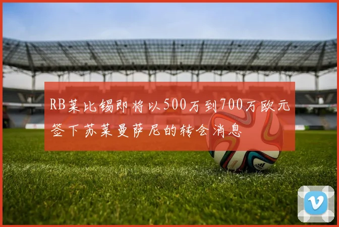 RB莱比锡即将以500万到700万欧元签下苏莱曼萨尼的转会消息